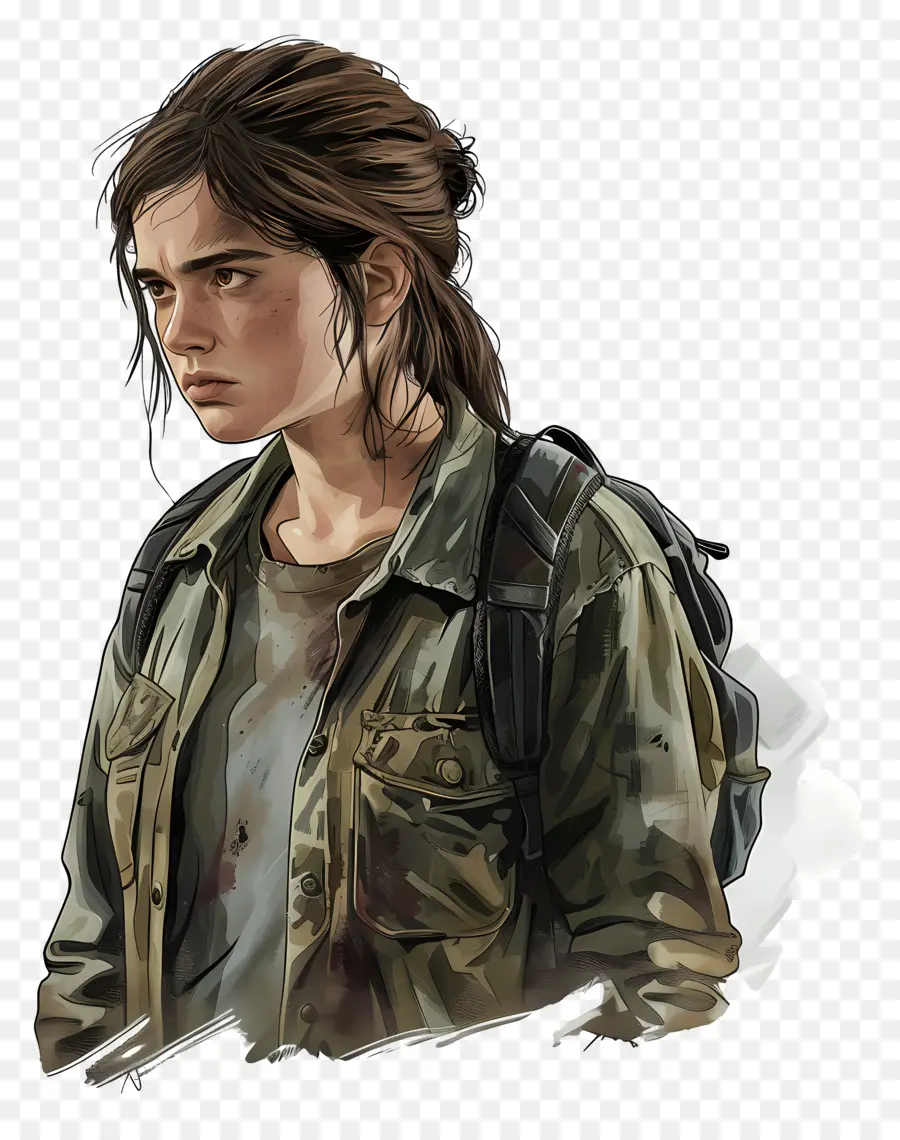 Last Of Us，Mujer En Combate 5 PNG