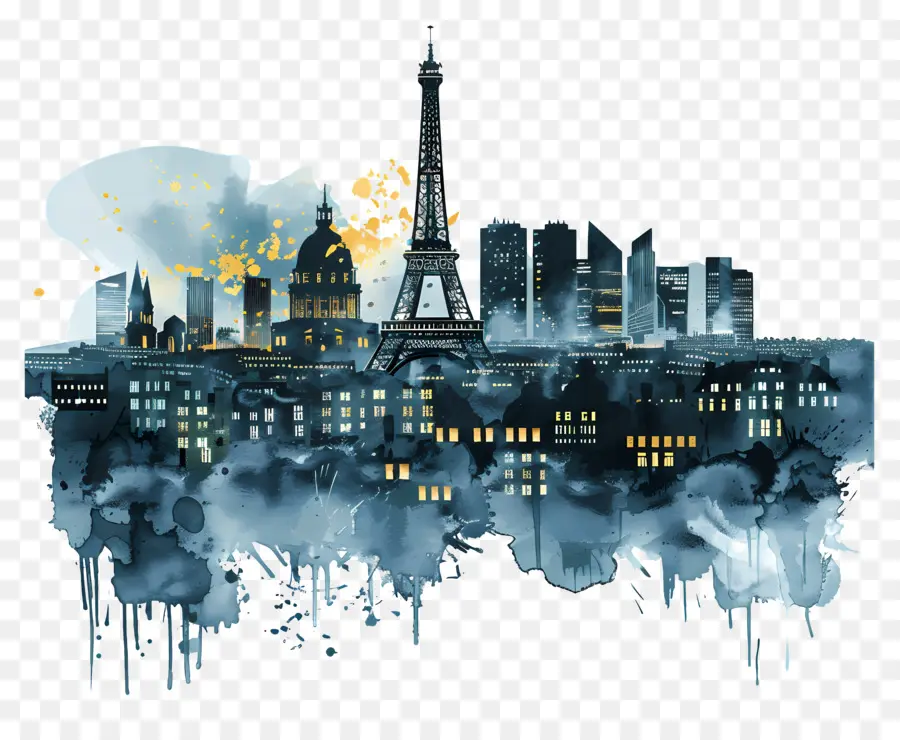 París，Torre Eiffel PNG