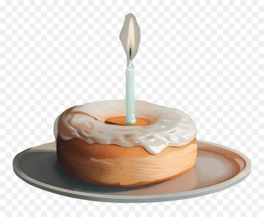 Pequeño Pastel，Dona PNG