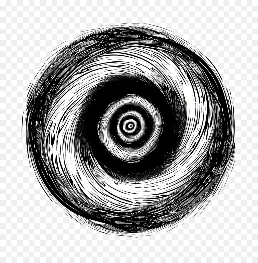 Espiral Negro，El Arte Abstracto PNG