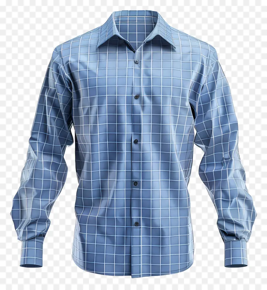 Camisa Formal，Camisa De Vestir Azul PNG