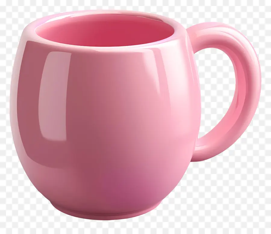 Coffee Taza，Taza De Cerámica Rosa PNG