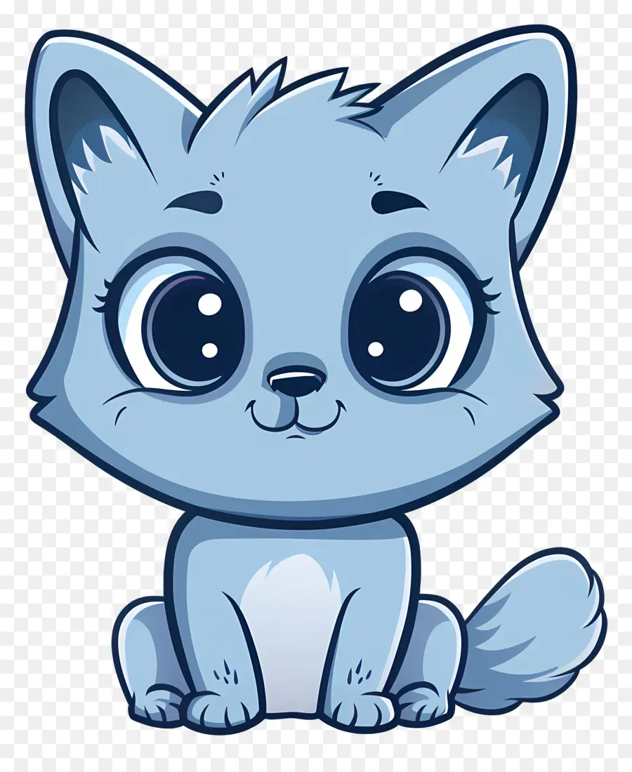 Bluey，Gato Azul PNG