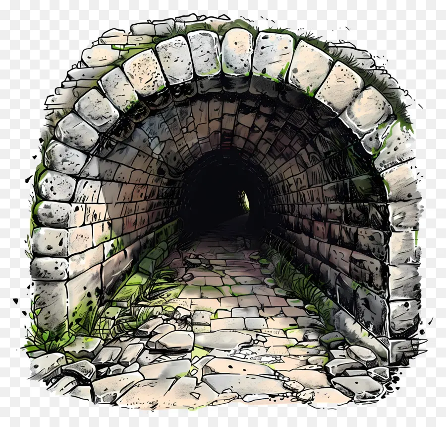 Túnel，Arco De Ladrillo PNG