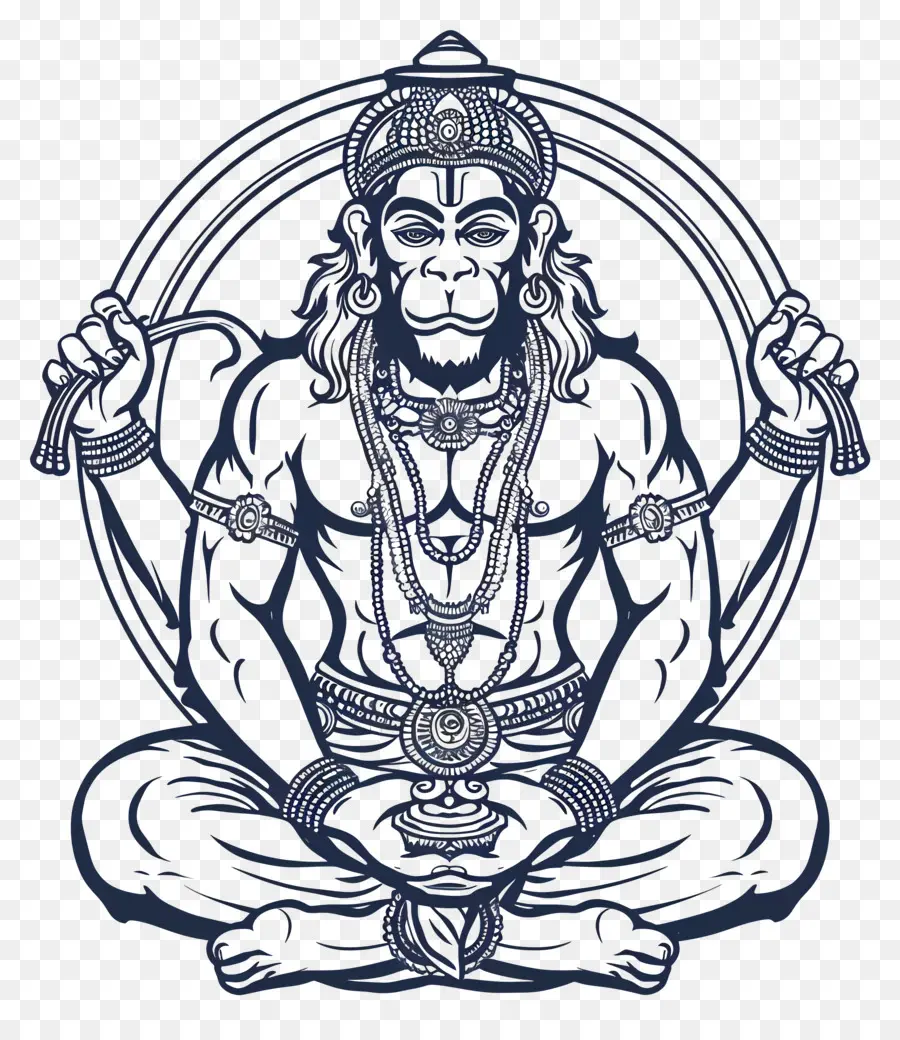 Hanuman，El Señor Shiva PNG