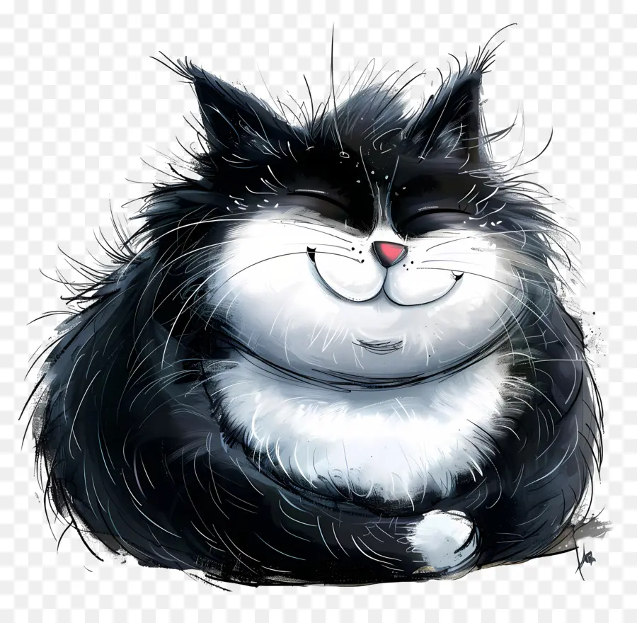 Gato Feliz，Gato PNG