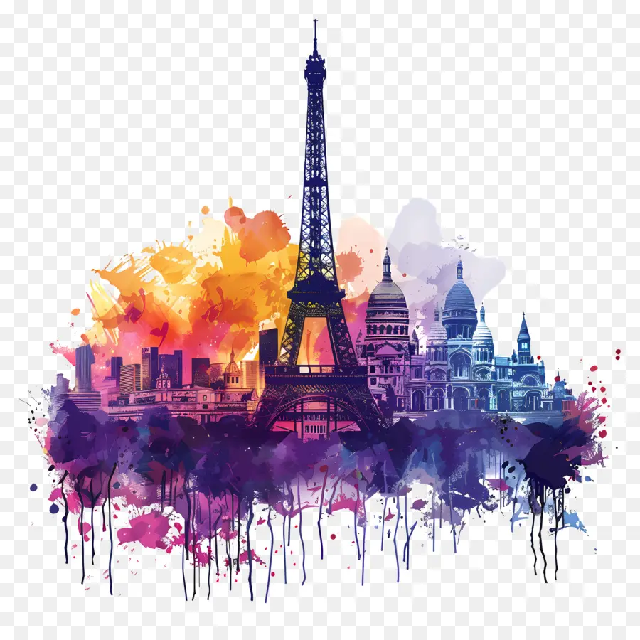 París，Eiffel PNG