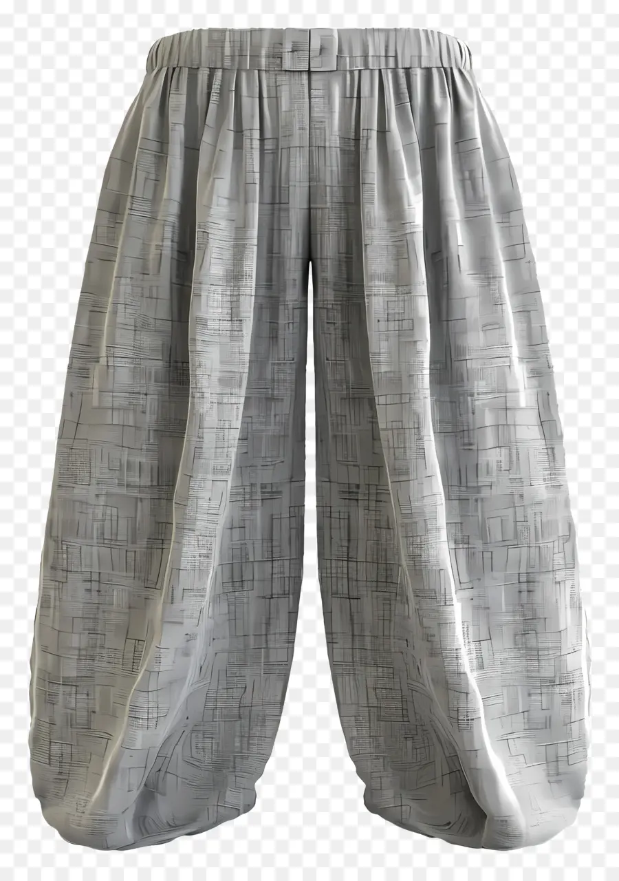 Pantalones De Lino，Pantalones Grises PNG