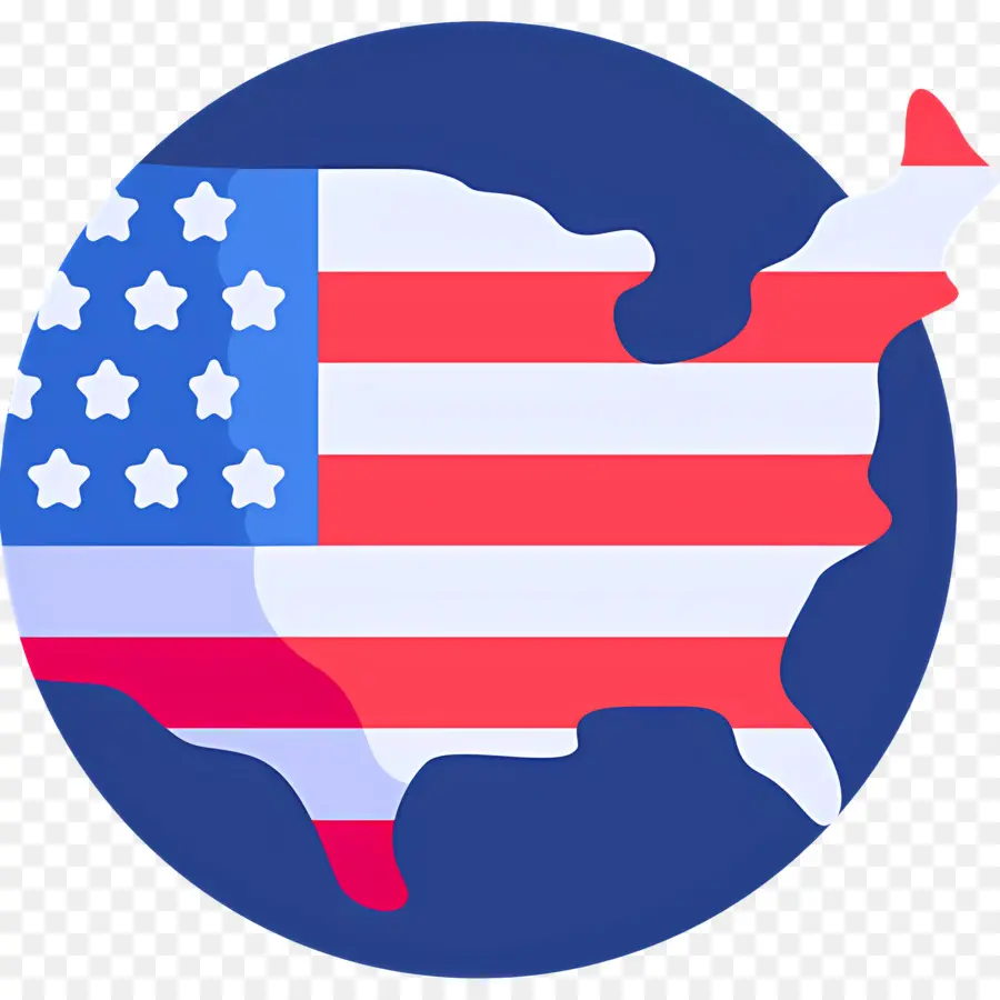 El Mapa De Estados Unidos，Bandera De Los Estados Unidos PNG