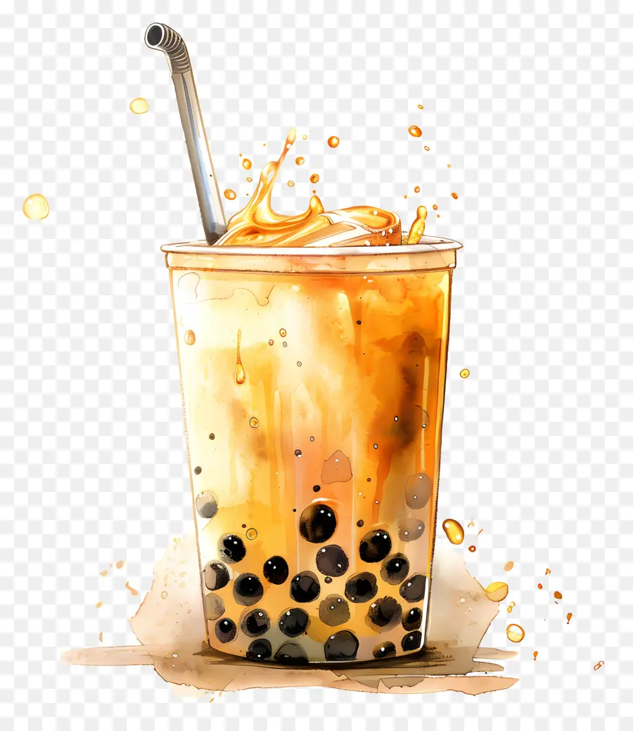 Boba Tea，Taiwanés De Té PNG