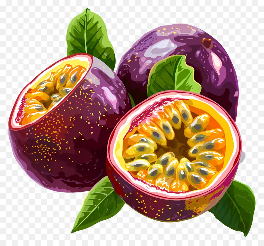 Fruta De La Pasión，Ripe PNG