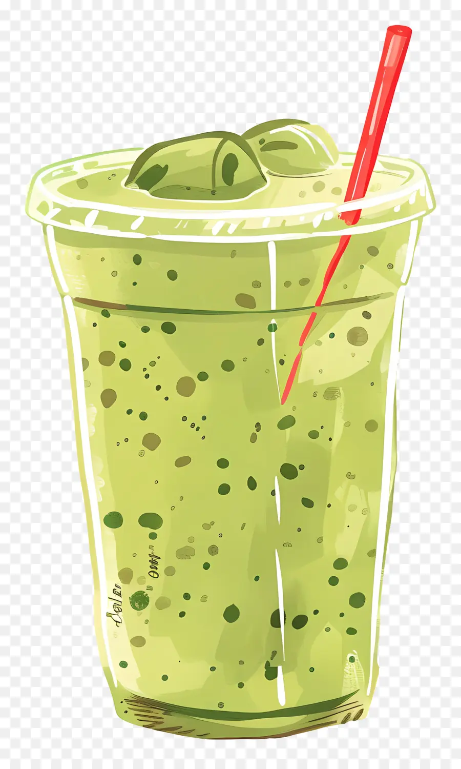 Beber Té Matcha，Batido Verde PNG