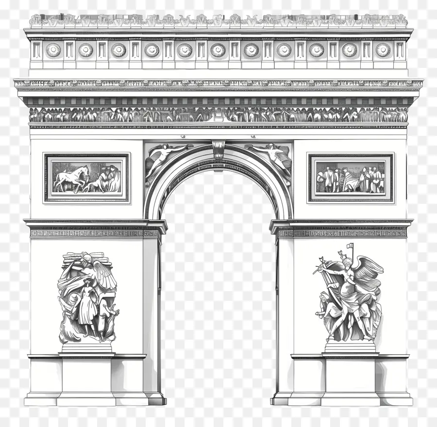 Arco De Triunfo，Arco PNG