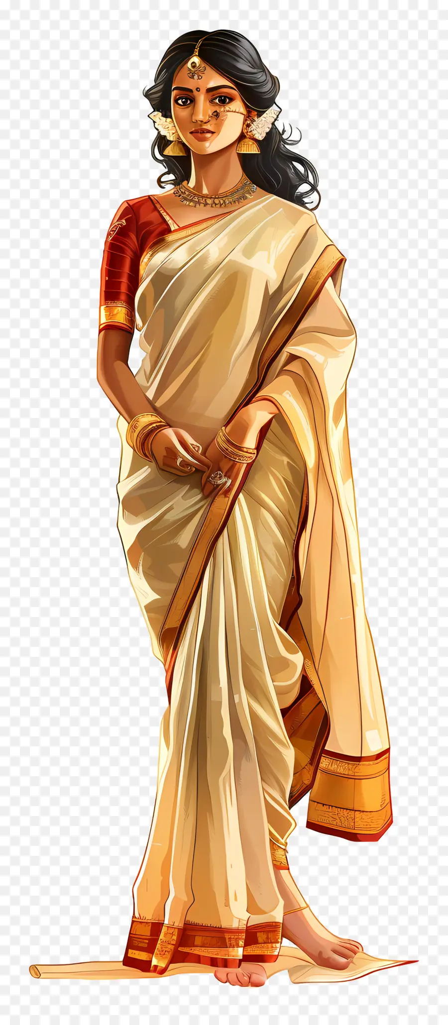 Kanchipuram Silk Lo Siento，Moda India PNG