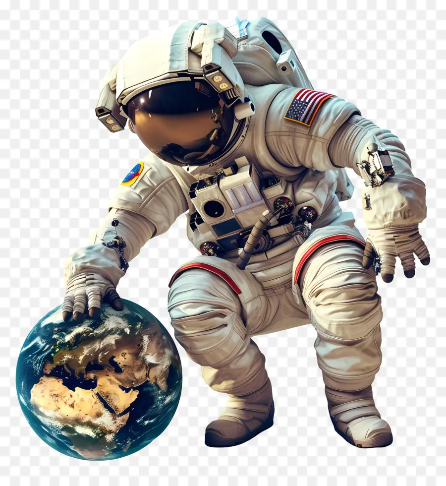 Día De Los Astronautas，Astronauta PNG