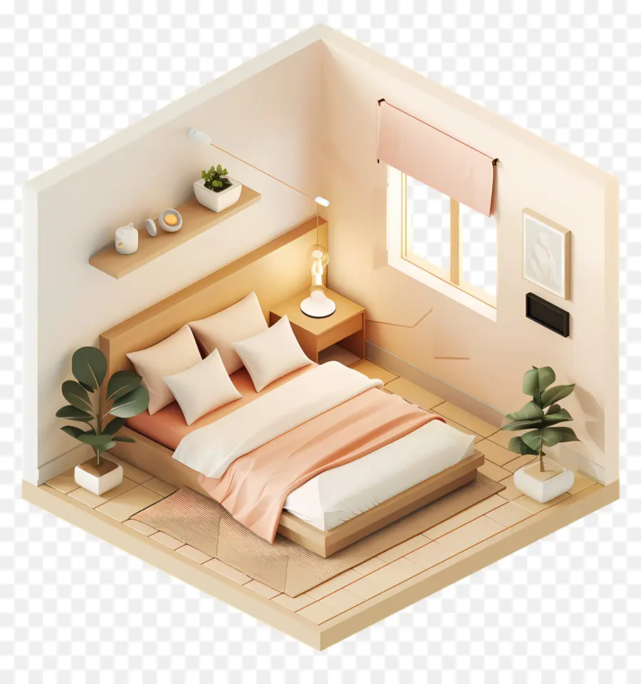 Lencería，Diseño De Habitación 3d PNG