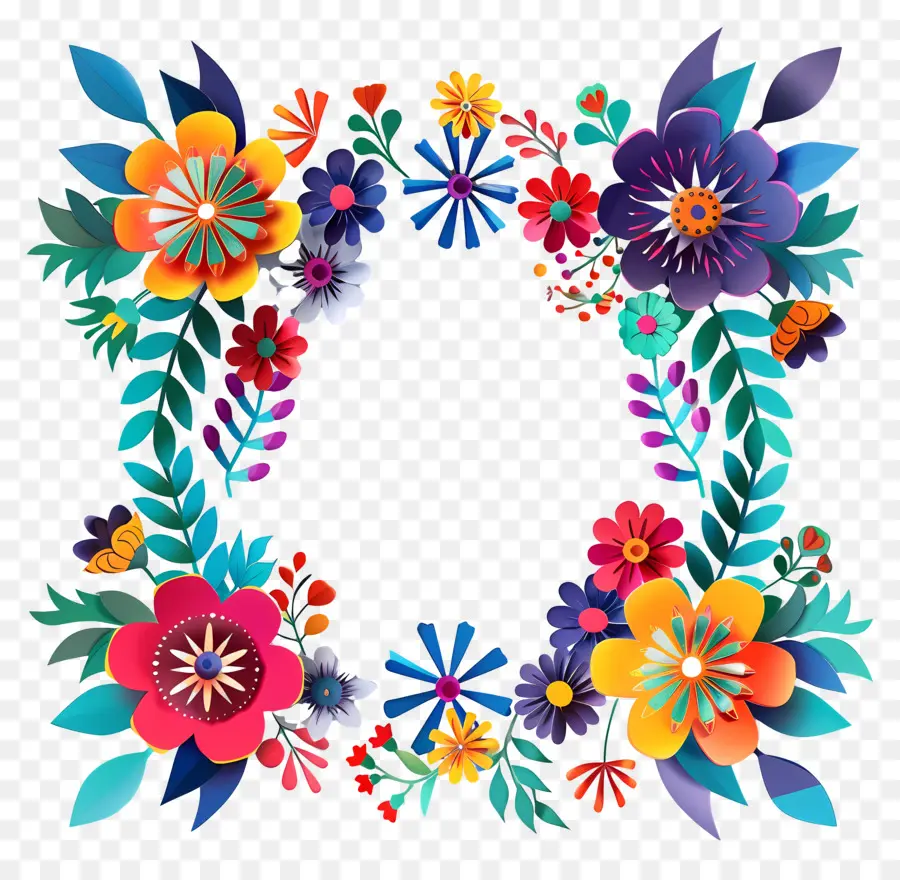 Cinco，Floral Corona PNG