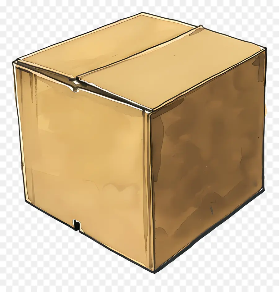 Caja De Cartón，Embalaje PNG