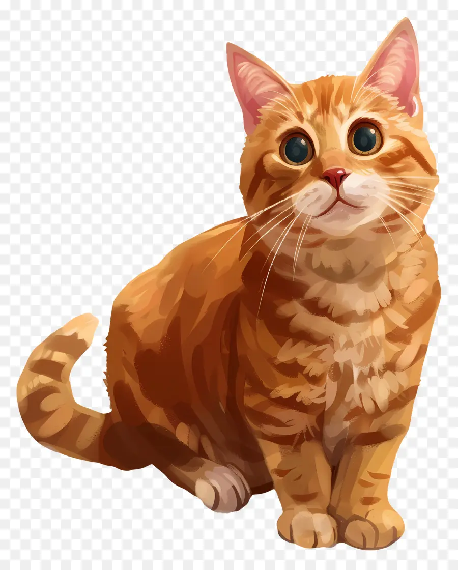 Gato Pelirrojo，Gato PNG