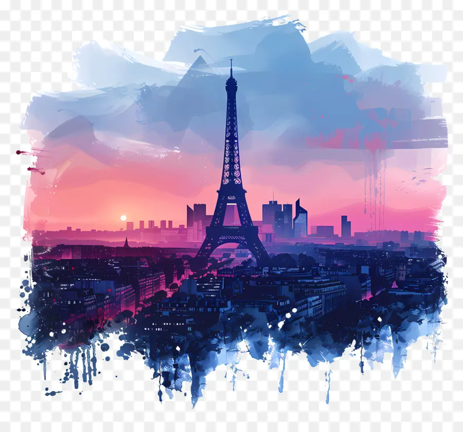 París，Eiffel PNG