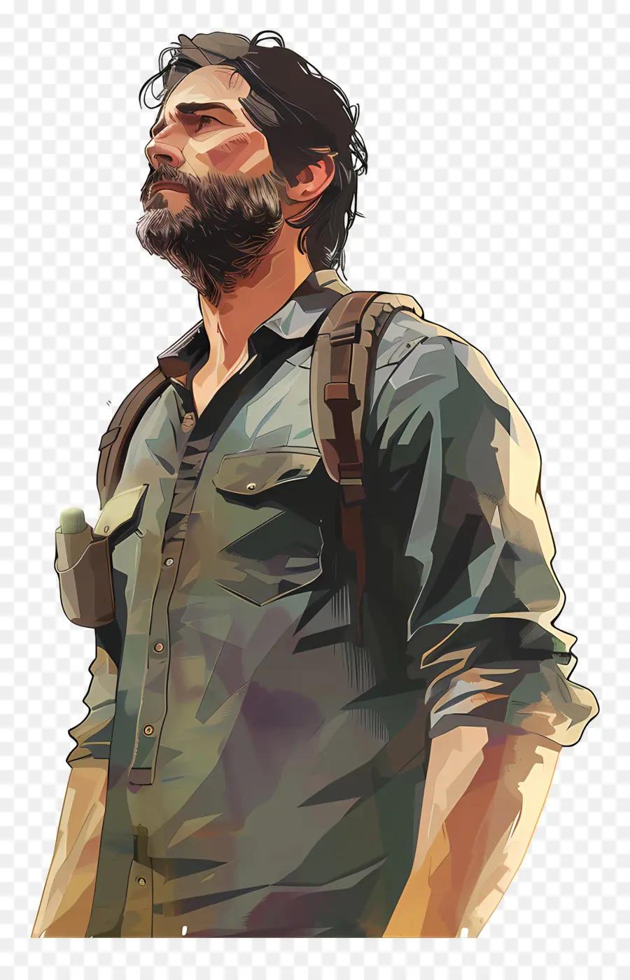 Last Of Us，Hombre PNG