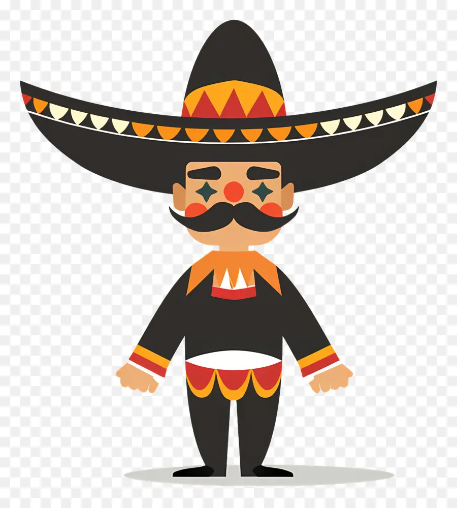 Cinco，Sombrero Tradicional Mexicano PNG