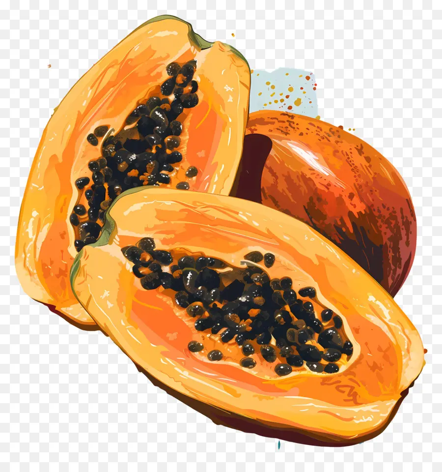 Papayas，La Papaya PNG