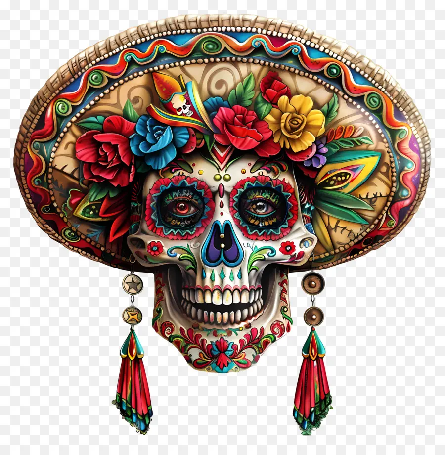 Cinco，Dia De Los Muertos PNG