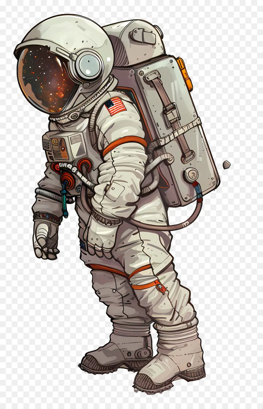 Día De Los Astronautas，Astronauta PNG