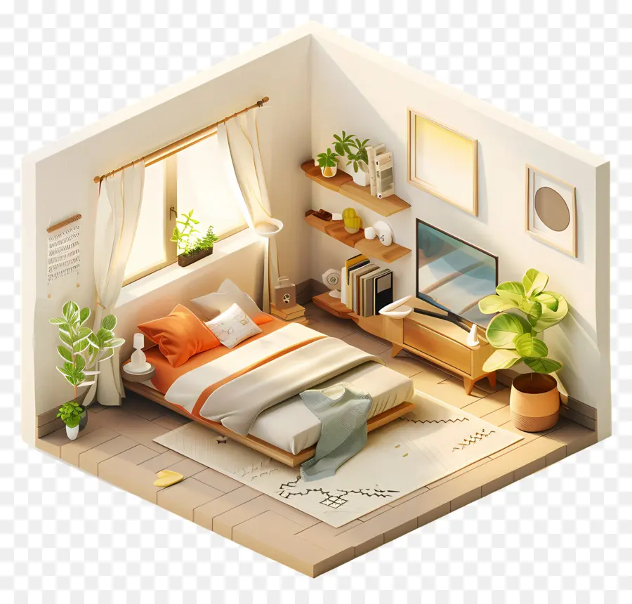 Habitación De Huéspedes，Diseño De Interiores Minimalista PNG