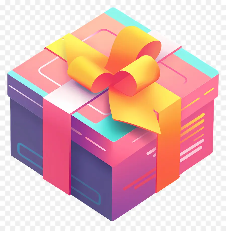 Caja De Regalo，Regalo PNG