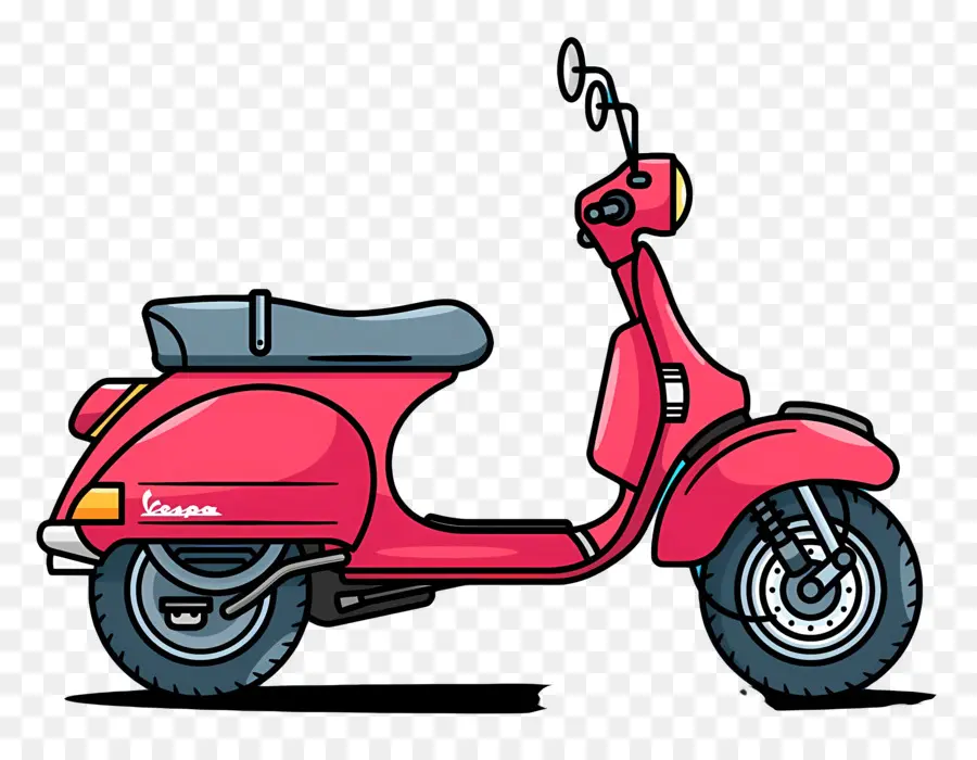 Motocicleta，Motocicleta Roja PNG
