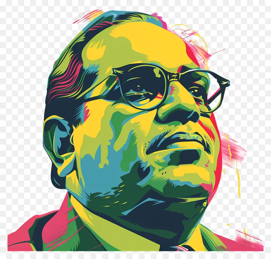 Bhimrao Ramji Ambedkar，Retrato PNG