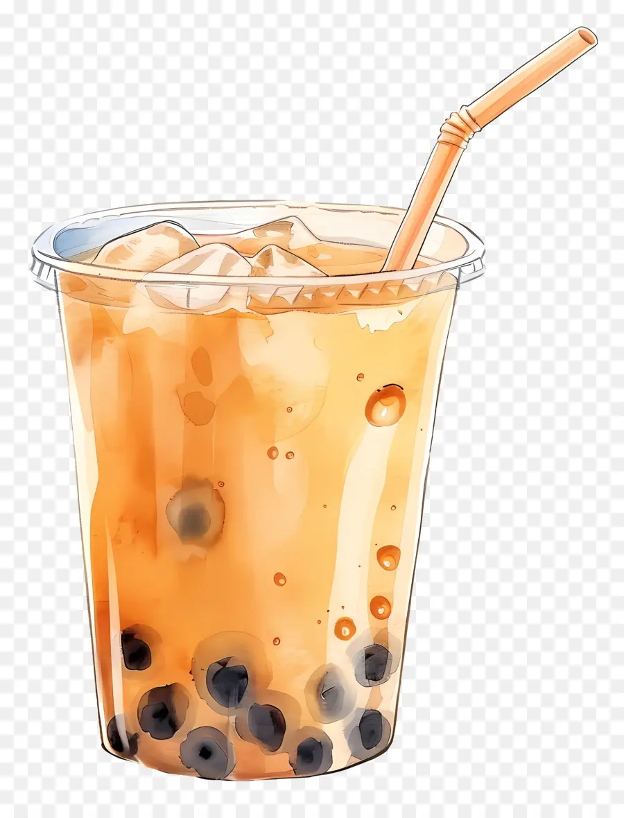 Boba Tea，Té De La Burbuja PNG