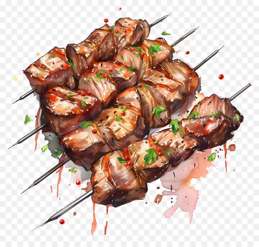 Brocheta De Barbacoa，Kebabs PNG