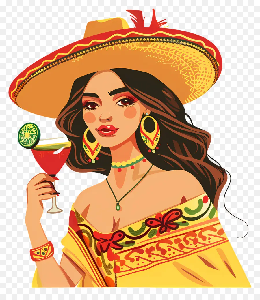 Cinco，Vestimenta Mexicana PNG