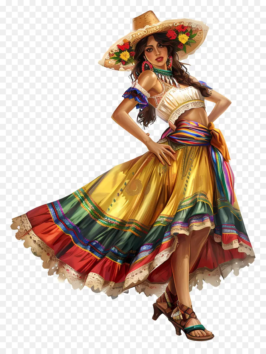 Descarga gratuita de Cinco, Vestimenta Mexicana, Sombrero Mexicano Imágen de Png