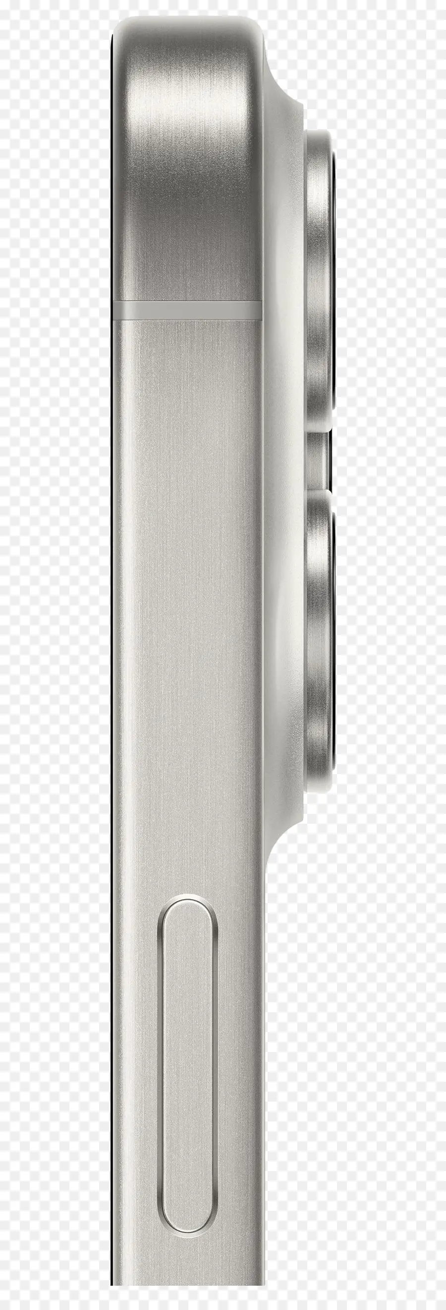 Iphone 15 Pro，Vista Lateral Del Teléfono Inteligente PNG