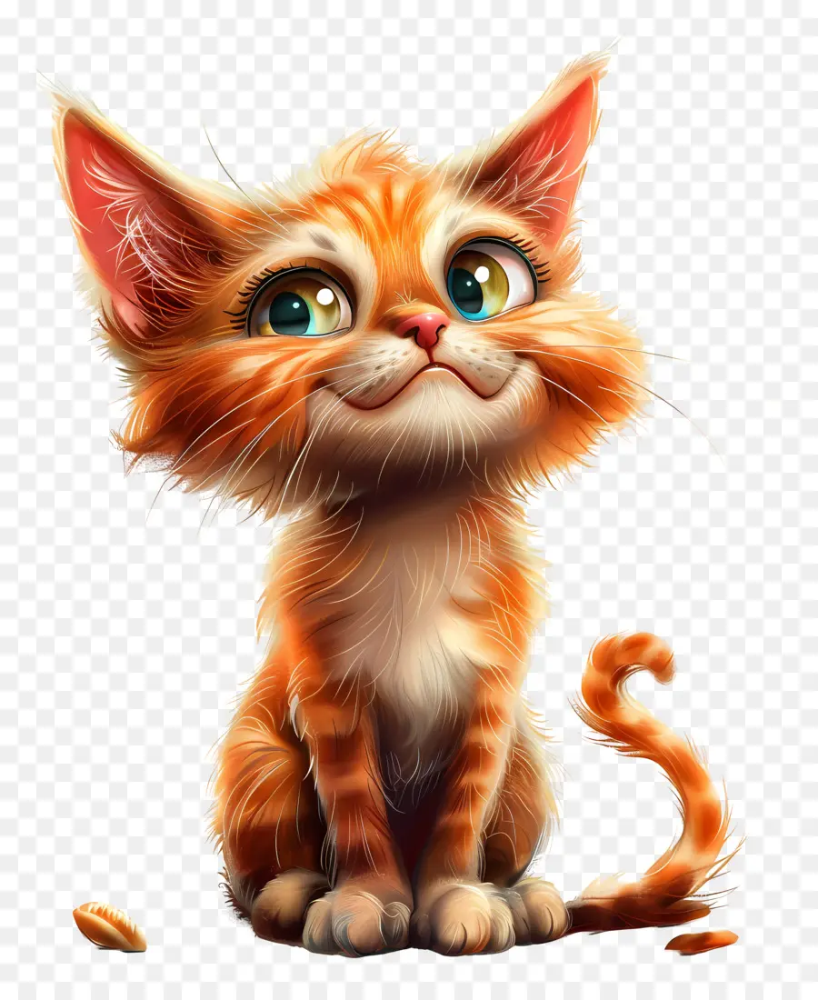 Gato Tonto，Lindo Gatito PNG