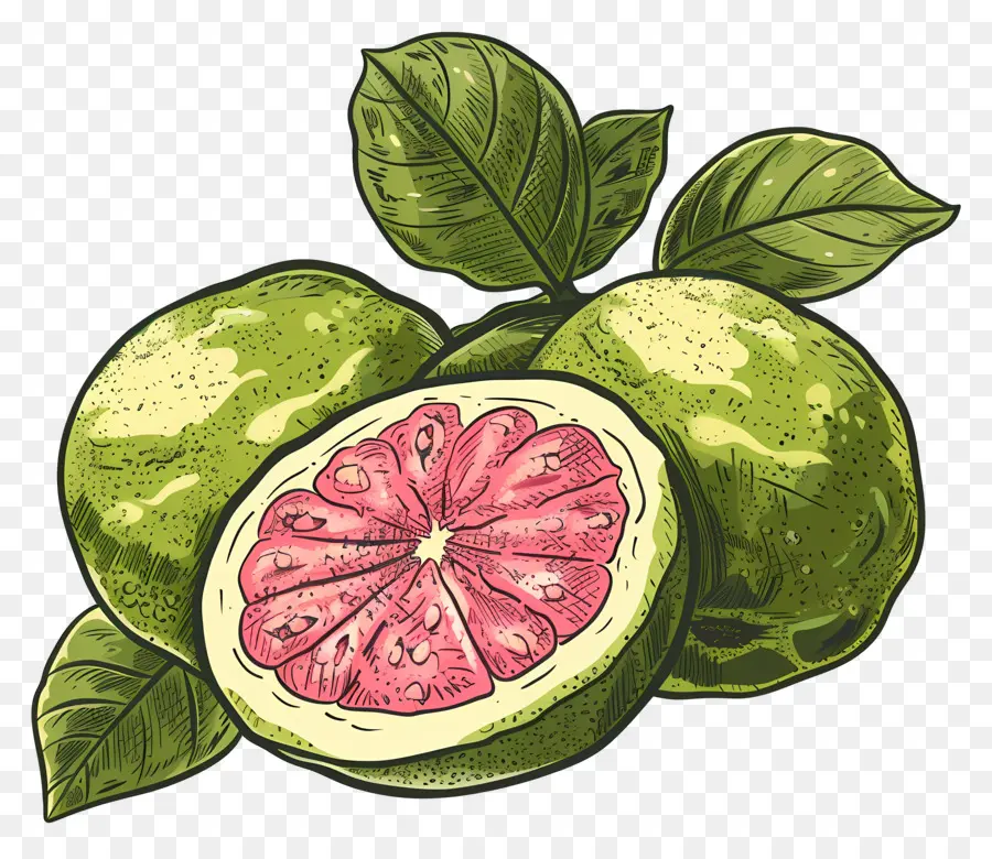 Guayabas，Pomelo Rosado PNG