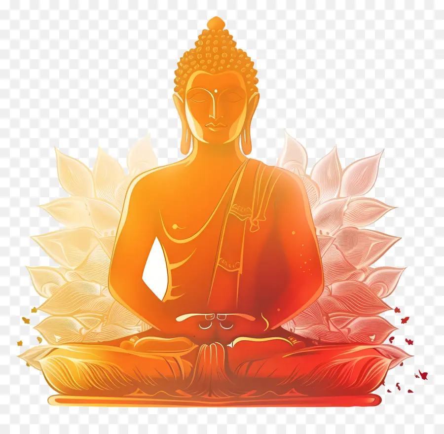 Mahavir Jayanti，Estatua De Buda PNG