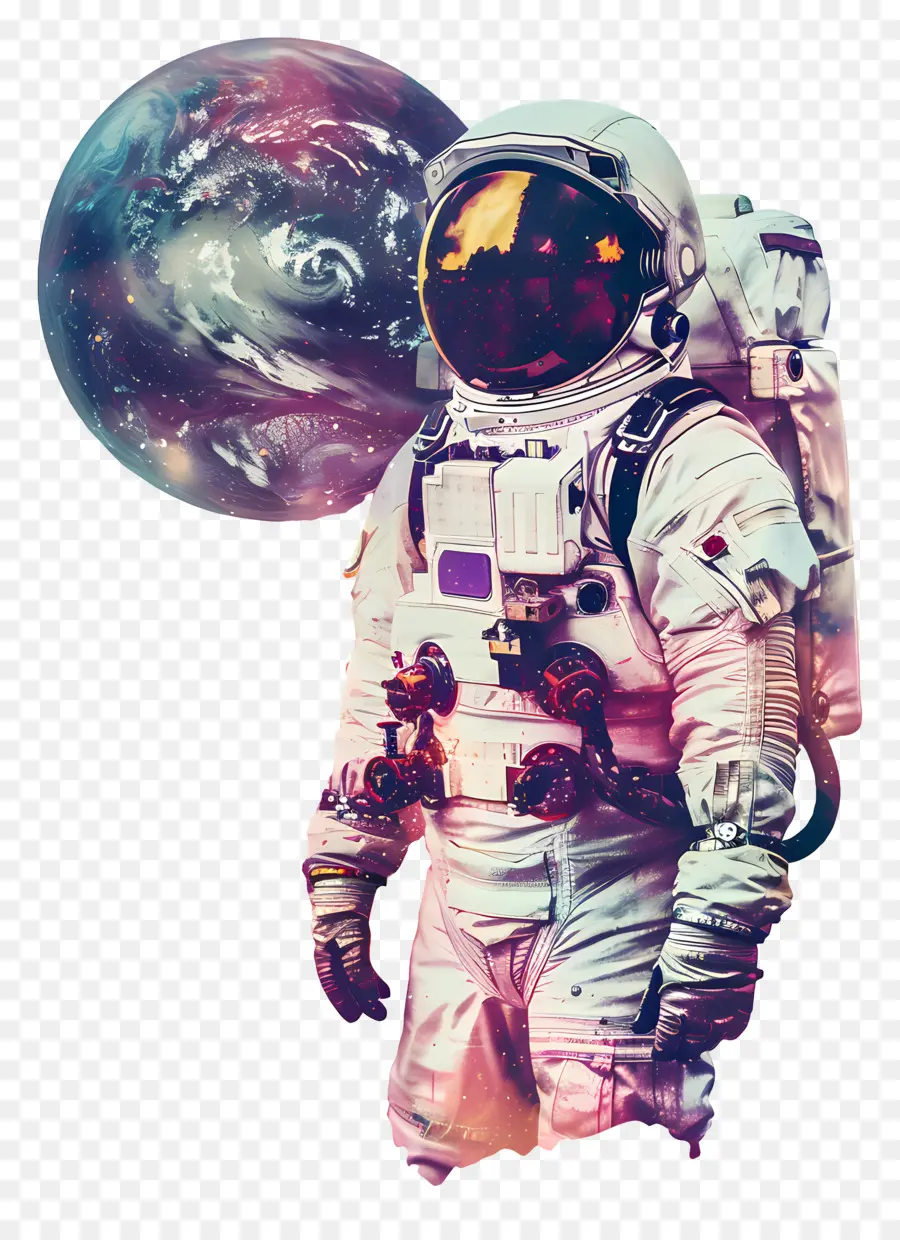 Día De Los Astronautas，Astronauta PNG