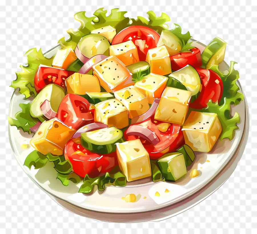 Ensalada De Queso，Ensalada PNG