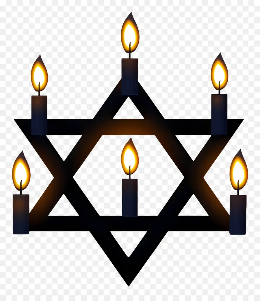 Yom Hashoah，Menorá De Januca PNG