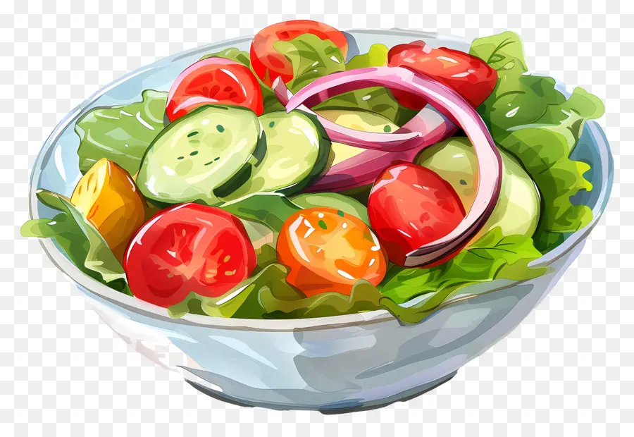 Ensalada Vegetal，Ensalada PNG