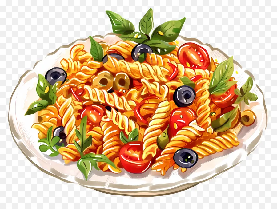 Ensalada De Pasta，La Pasta PNG