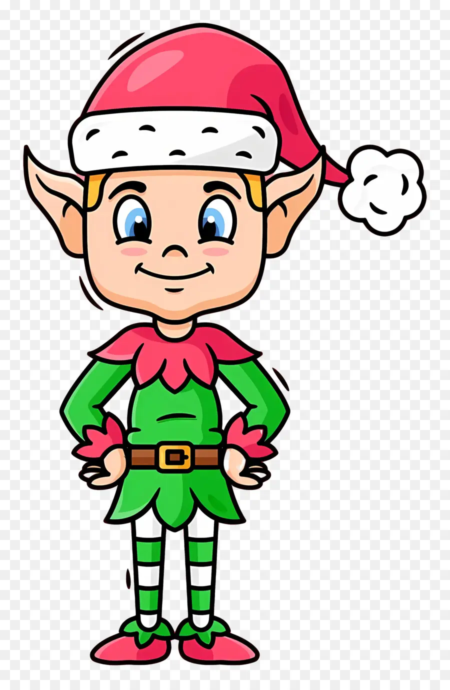 Lindo Elfo，Elfo Navideño PNG