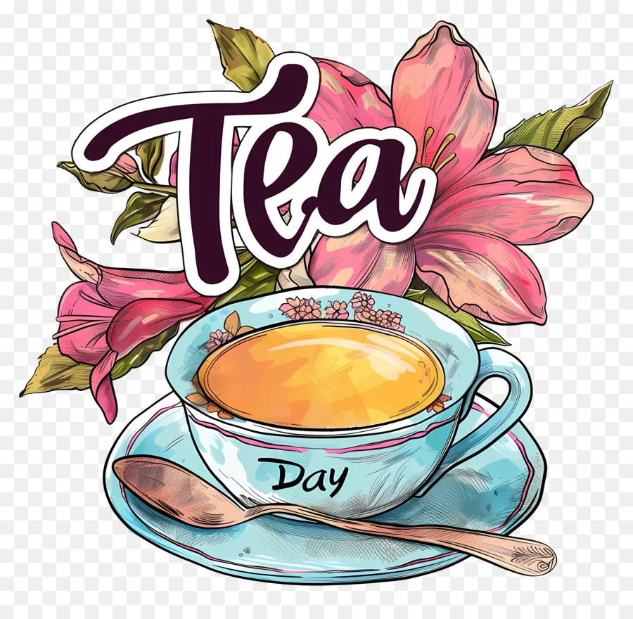 Día Internacional Del Té，Taza De Té PNG