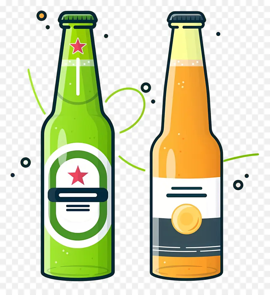 Botella De Cerveza，La Cerveza PNG