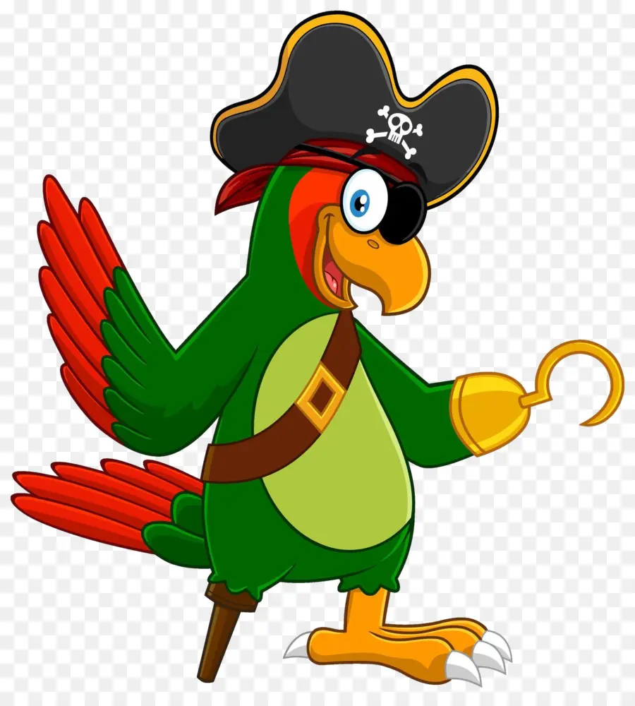 Loro Pirata，Pirata Parrot PNG